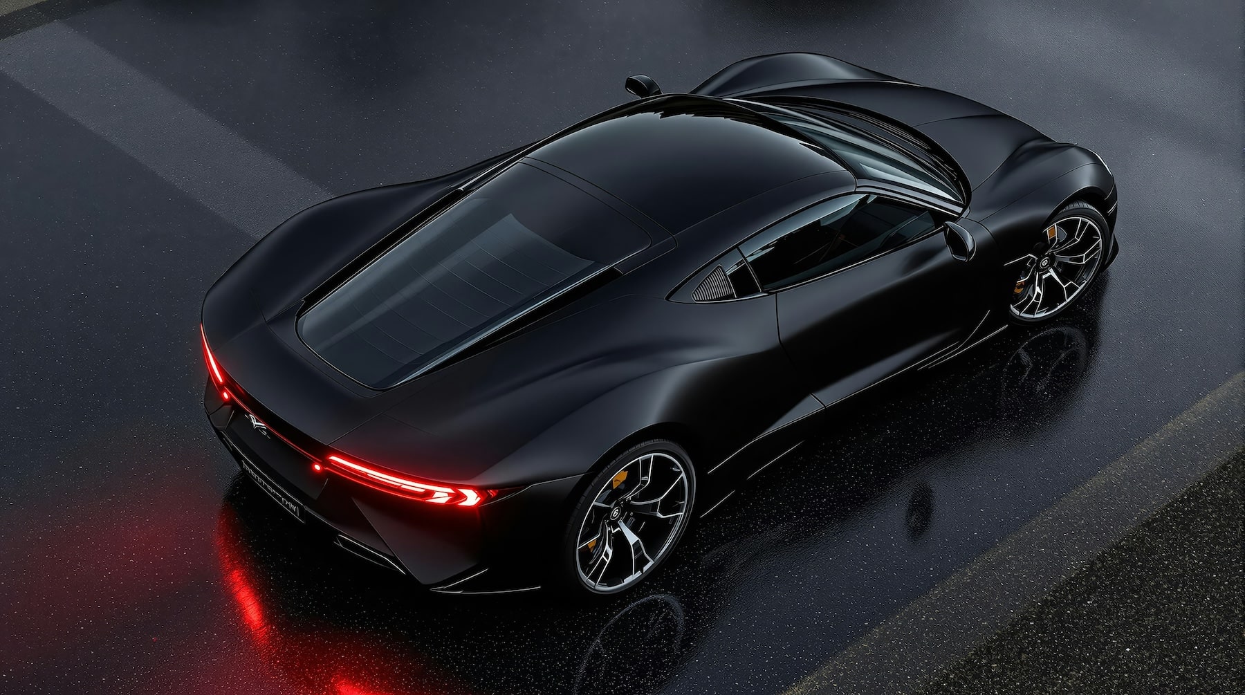 Modern car shot
