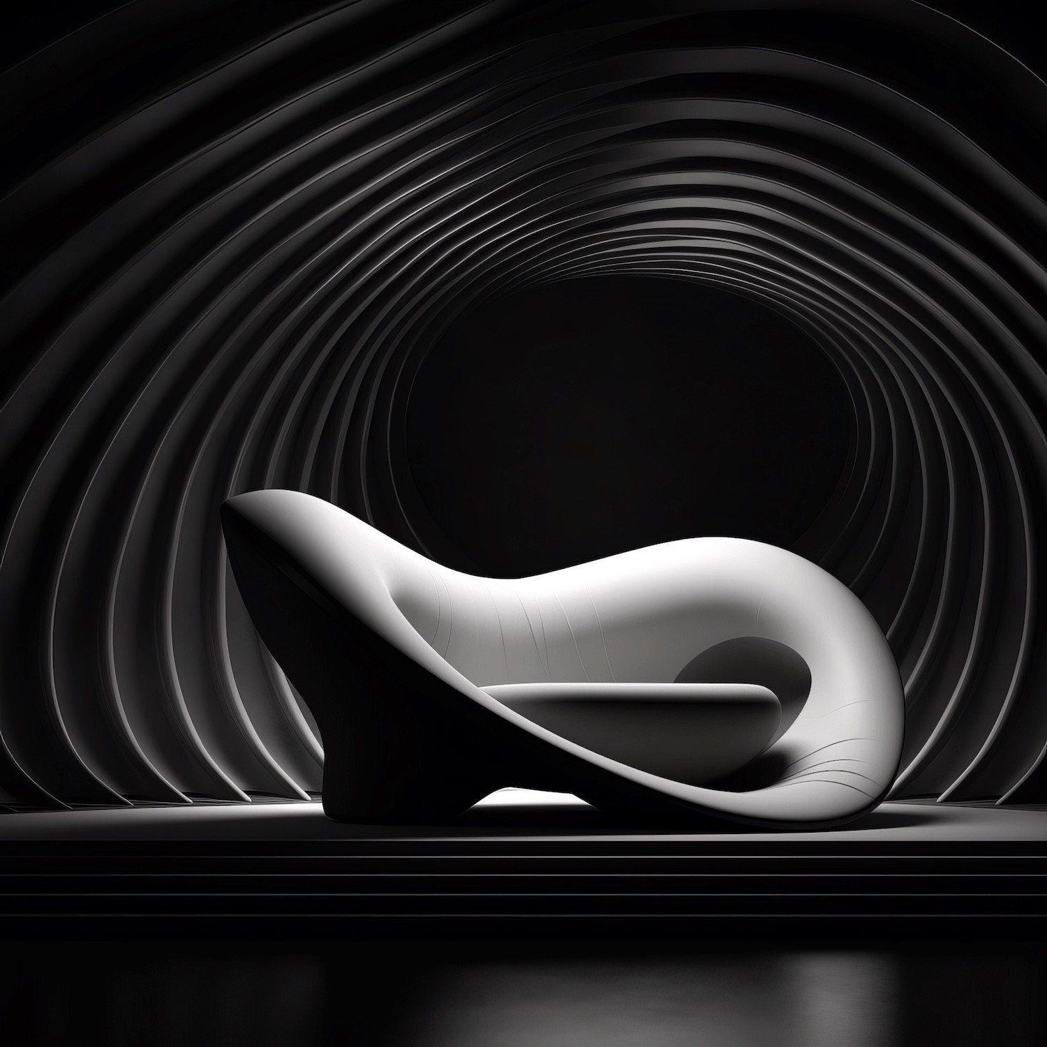 Futuristic chair