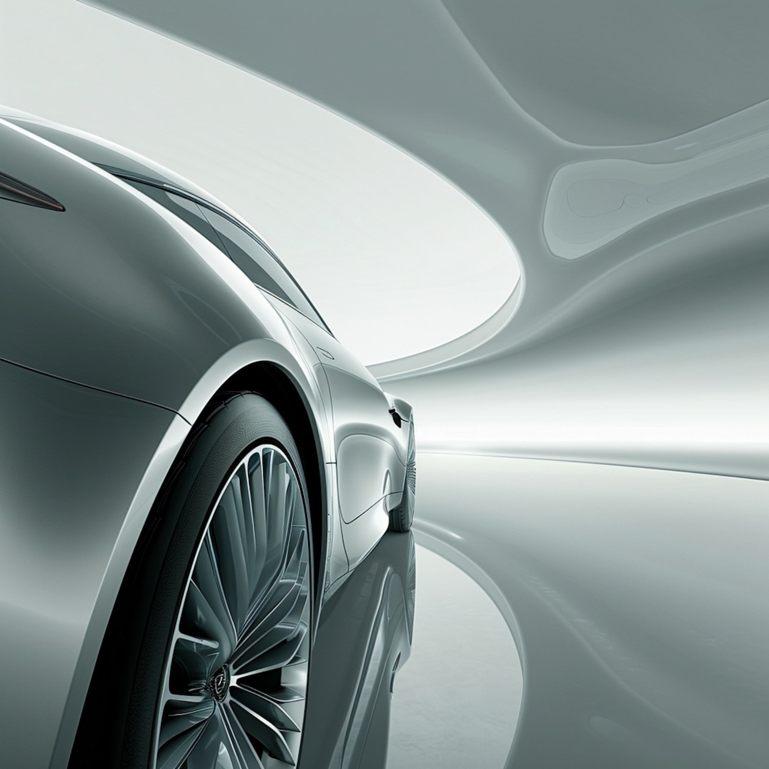 Modern car shot