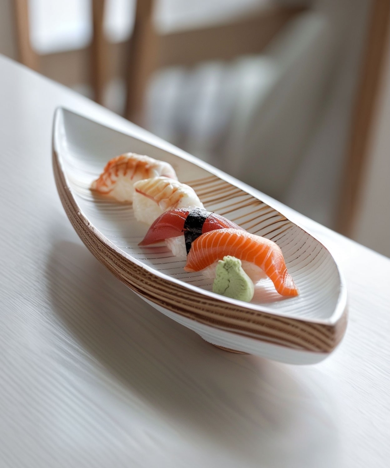 Sushi arrangement