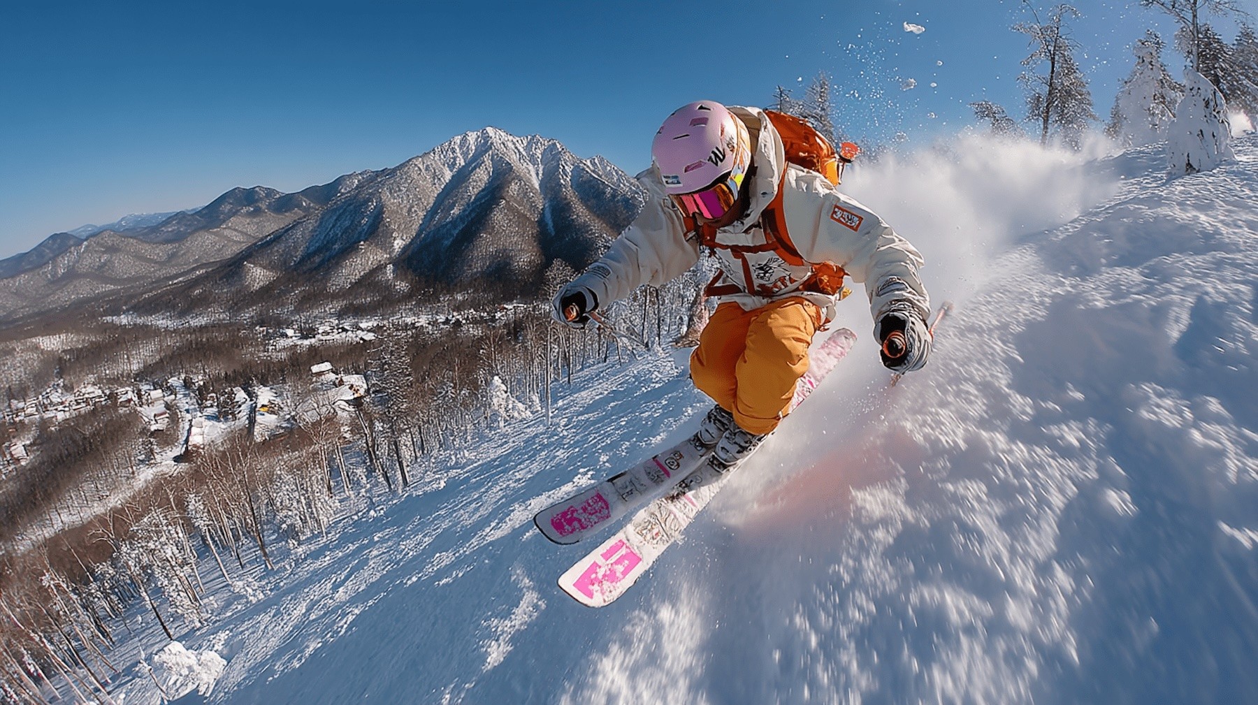 Professional skier